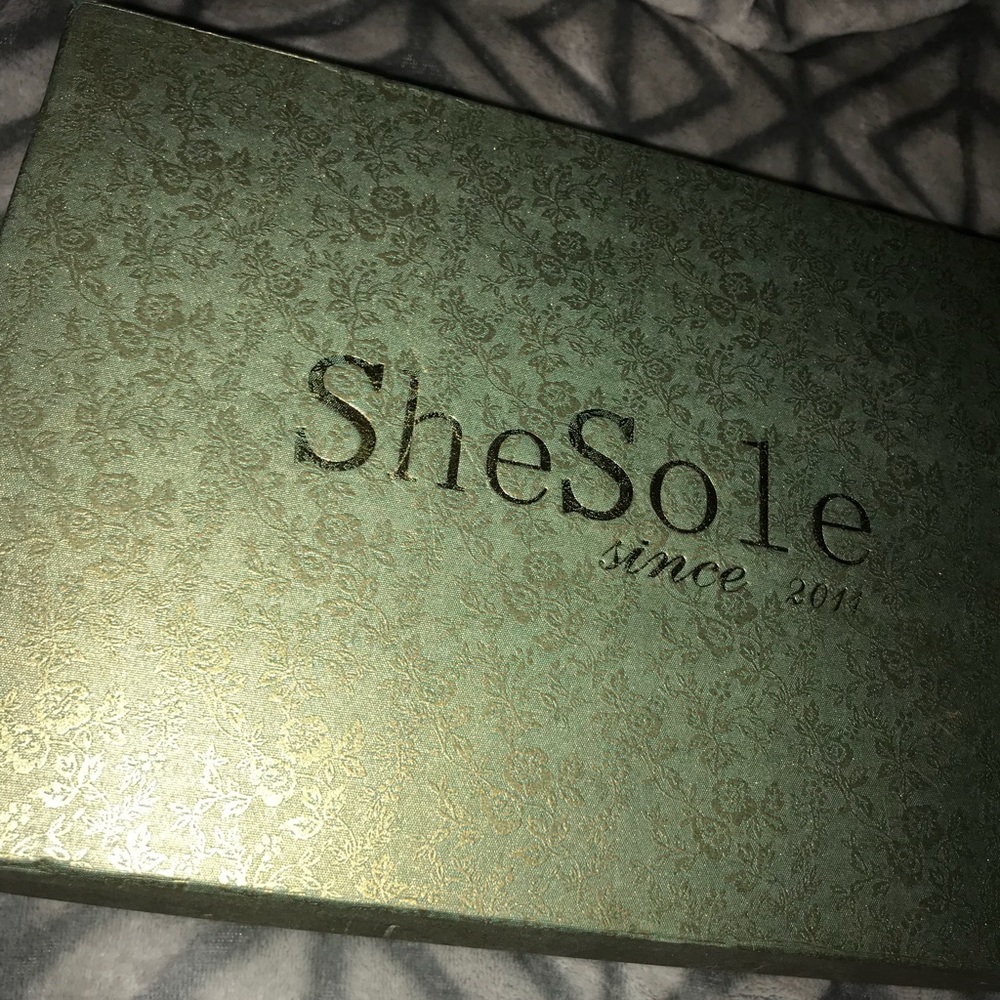 Silver heels size 37